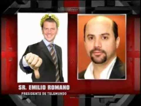 SuperXclusivo 4/13/12 - Presidente de Telemundo baja el dedo a Tony Mojena