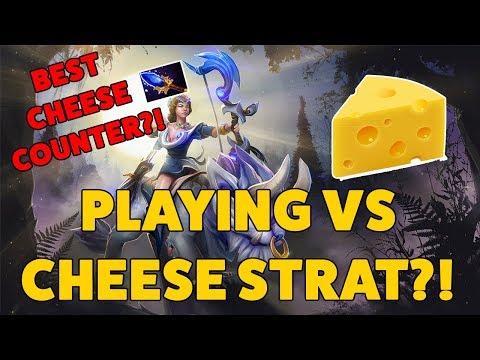 PLAYING VS CHEESE STRAT?! - Spell dmg Mirana