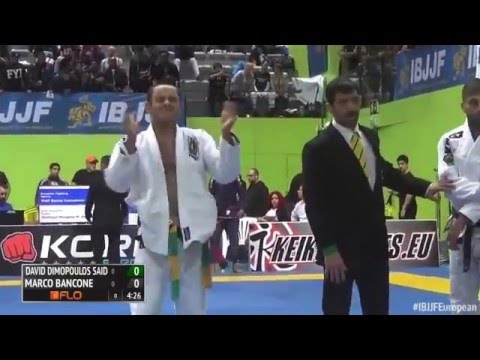 David Dimopoulos Said 2016 Europeans - Second fight (Tap)