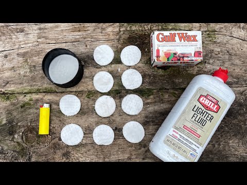 World's Best Fire Starter? Make it Yourself Super Cheap and Easy