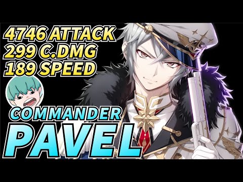 COMMANDER PAVEL "WHO IS A.RAVI? BRING HER TO ME MUHAHAHAHA" - EPIC SEVEN