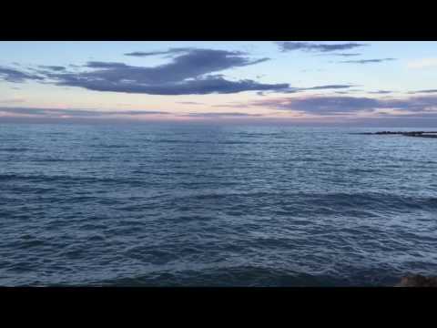 Tramonto sul mare di Pesaro