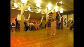 Anastasia Pomogaeva & Dmitry Viktorov. Show-impro1. Riga 21.11.14.