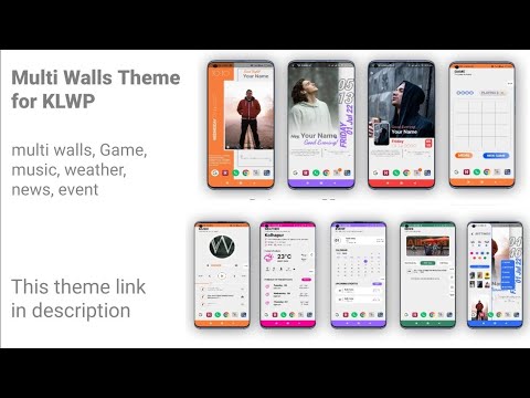 Multi Walls Theme for KLWP