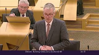 Stage 1 Debate Building Safety Levy Scotland Bill video thumbnail