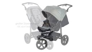 TFK Stroller seat Mono / PRO Prezentace kočárku TFK Mono