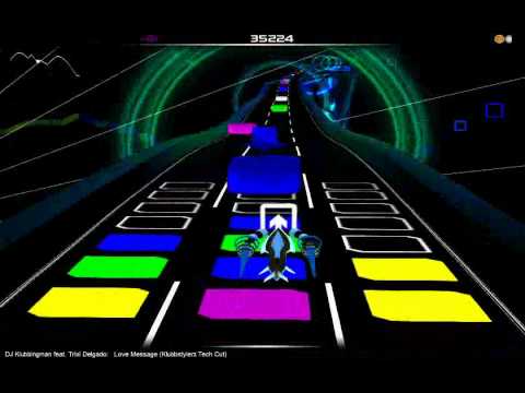 Dj Klubbingman Feat. Trixi Delgado - Love Message (Klubbstylerz Tech Cut) Audiosurf Pointman Elite Ironmode