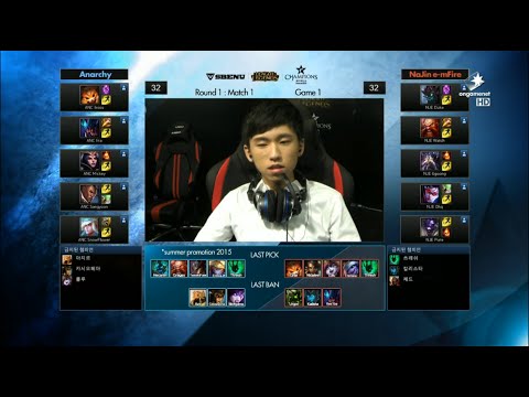 ANC vs NJE Game 1 Highlights (Champions Summer Korea 2015)