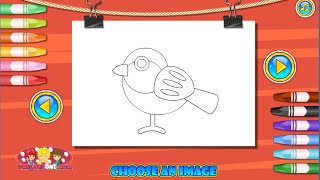 Bird Coloring Pages For Kids - Bird Coloring Pages