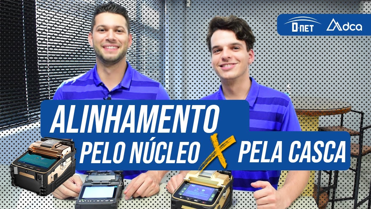 Conheça as DIFERENÇAS entre os ALINHAMENTOS na FUSÃO da FIBRA