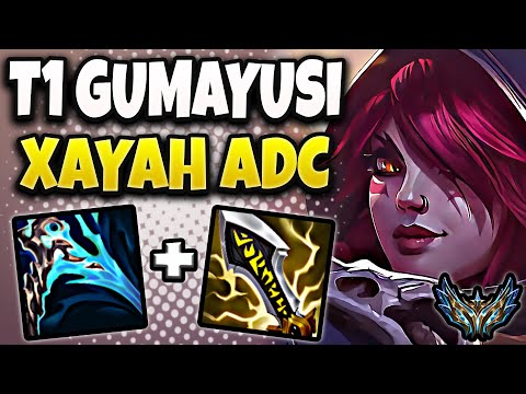 T1 Gumayusi Xayah vs Senna [ ADC ] Korea Challenger 25.10