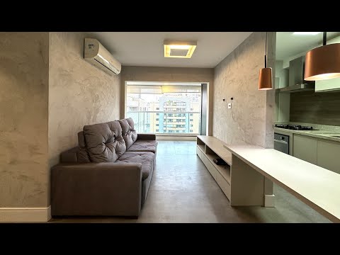 Apartamento Brooklin 2 quartos e 2 vagas - 65m² de área.