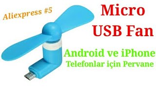 MİCRO USB - ANDROİD / İOS FAN ~ AKILLI TELEFONL