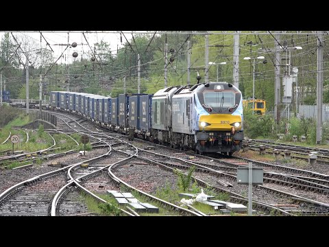 Carlisle Delivers! Fantastic Steam, Diesel and Electric variety. TWO Test trains! 08 May 23