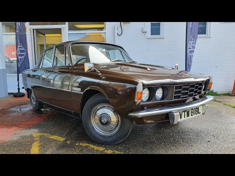 Driving Review - 1972 Rover P6 2000 SC