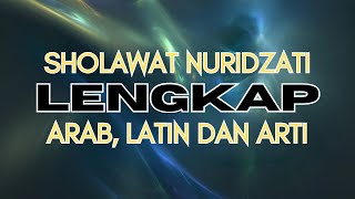 Download lagu SHOLAWAT NURIDZATI DAN ARTINYA mp3