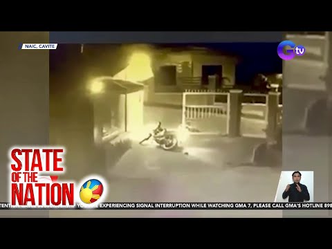 Motorsiklo, sumalpok sa gate ng bahay; angkas, patay habang rider, kritikal SONA