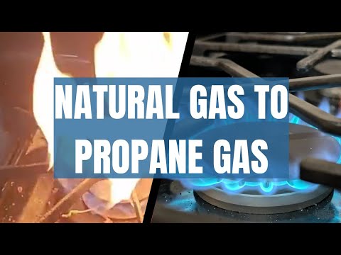 How to Convert a Stove from NG to LP! Natural gas to Propane Conversion!