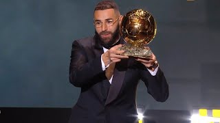 Karim Benzema Wins The Ballon d’Or 2022