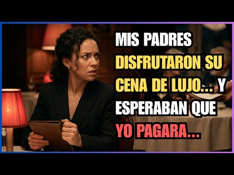 Mis Padres Disfrutaron Su Cena de Lujo... Y Esperaban Que Yo Pagara...
