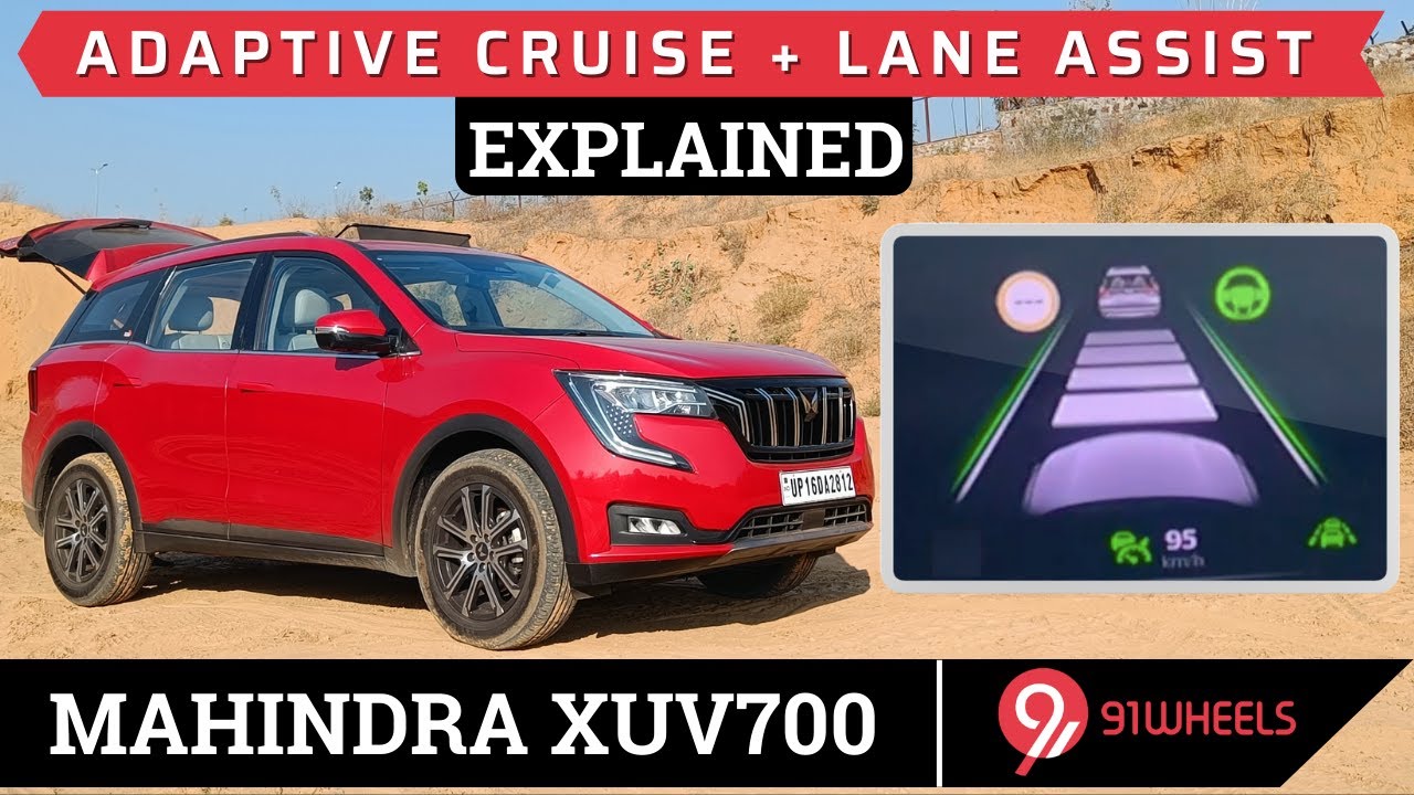 Mahindra XUV700 Adaptive Cruise Control & Lane Assist Explained || Petrol Automatic AX7 Mahindra XUV700 Adaptive Cruise Control & Lane Assist Explained || Petrol Automatic AX7