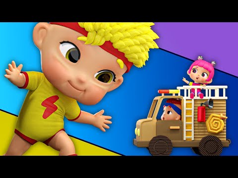 Big Job Day with Baby DB | D Billions Kids Songs