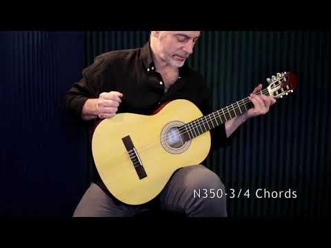 Пример звучания классической гитары Walden N350-3/4