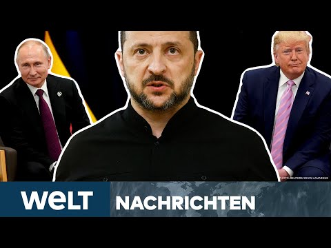 UKRAINE-KRIEG: Trumps Kuschelkurs mit Putin! Blankes Entsetzen in Deutschland und Europa! | STREAM