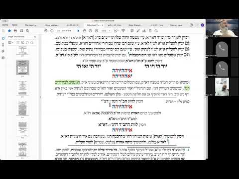 הרב יואל חקון - תפילה תשפ״ה - שיעור 088 - ק״ש בסידור - אחד - חלוקת הפירקין.