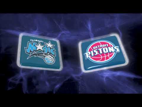 Pistons vs Magic Highlights (2009.11.03)