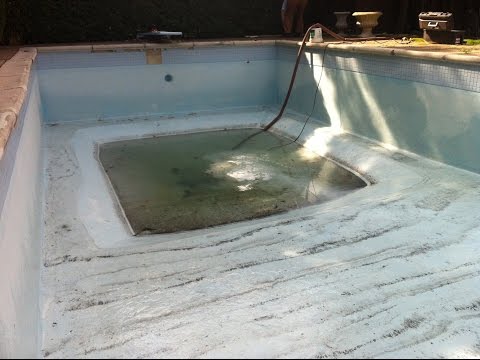 How To Drain A Concrete Swimming Pool