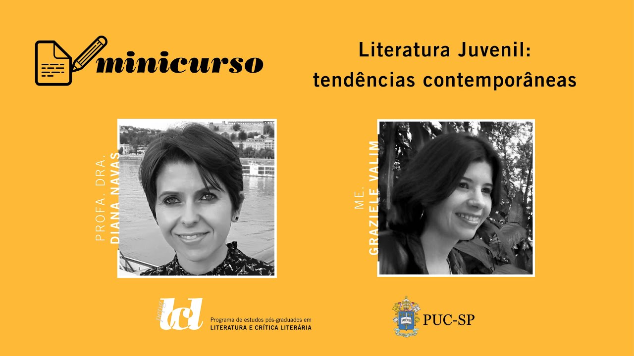 Minicurso - Literatura Juvenil: tendências contemporâneas (parte 1)