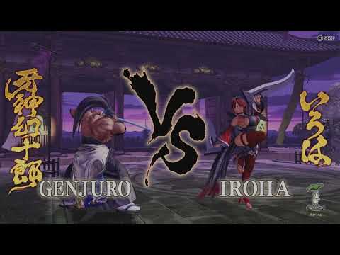 SAMURAI SHODOWN - Genjuro VS Iroha