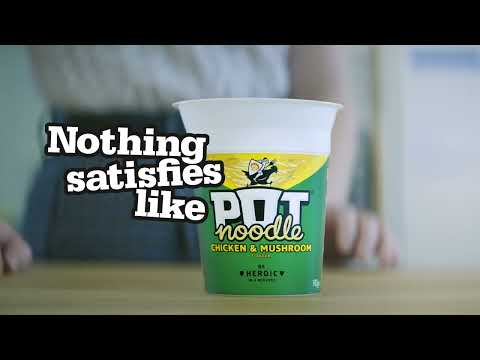 WARNING: EATING SOUNDS - Nothing satisfies like a Pot Noodle