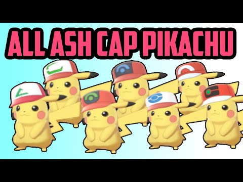 EVERY Ash Cap Pikachu Code - Pokemon Sword & Shield