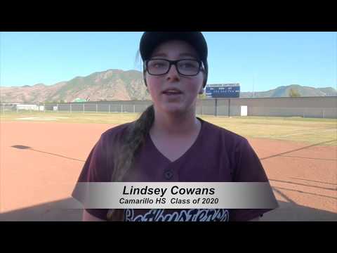Lindsey Cowans Class of 2020 (Pitcher, Shortstop) - Softball Skills Video