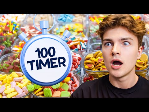 Spiser Kun Godteri i 100 Timer!