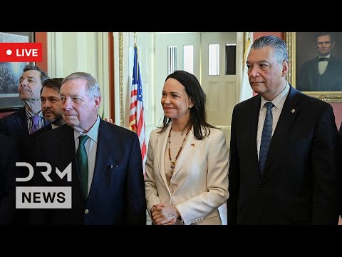 LIVE: María Corina Machado Holds News Conference in Washington D.C | DRM News | AC1F