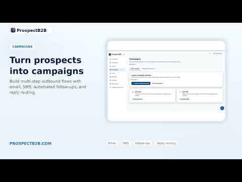 ProspectB2B video preview
