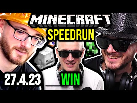 CzechCloud Gaming -  He did it!  - Minecraft Speedrun |  4/27/2023 |  @CzechCloud​
