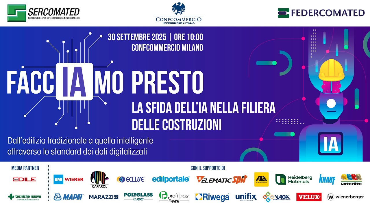 L’intelligenza artificiale al centro del convegno Sercomated 2025