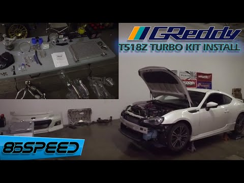 Greddy BRZ turbo install