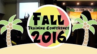 Fall Training Conference 2016: Closing Slideshow