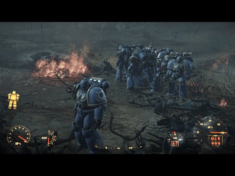 Ultramarine vs Xenomorph Aliens