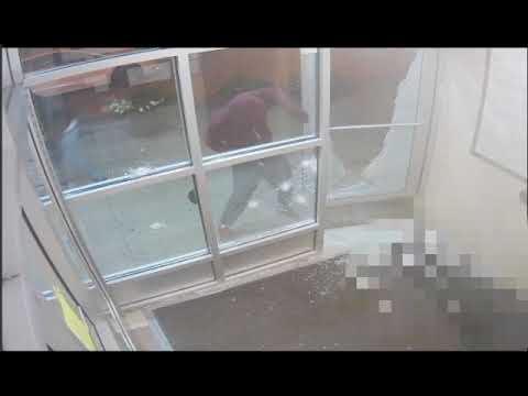 Security video of two suspects shooting at Anthony Soares, who later died in hospital