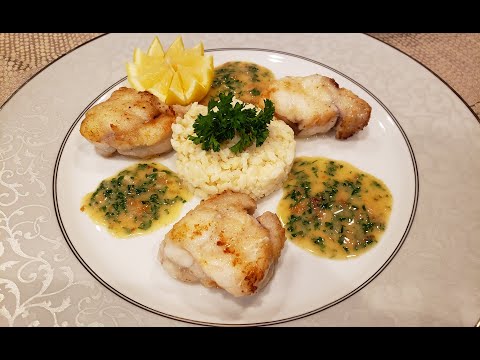 The Poor Man's Lobster MONKFISH Simple and Quick Recipe.  Cooking on a Budget