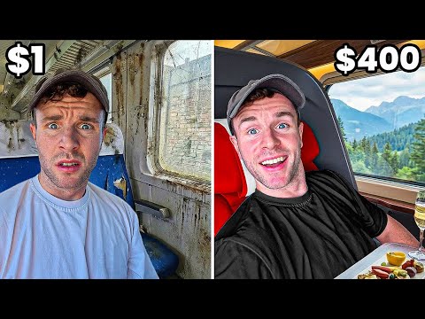 $1 Train vs $400 Luxury Train 🇨🇳