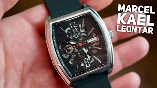 Marcel Kael Leontar Tonneau Case Automatic Watch Under $100!?