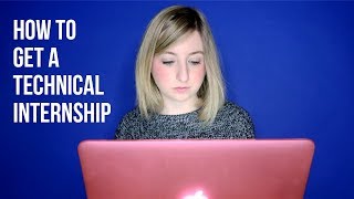 How to Get a Tech Internship this Summer