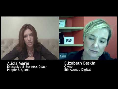 Business Coaching Session with Business and Executive Coach Alicia Marie and Elizabeth Beskin